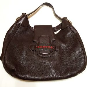 GUCCI Hobo Dressage Interlocking Shoulder Bag